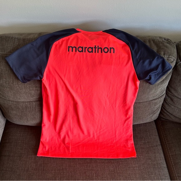 Marathon Authentic Ecuador Team Training Hidrotec Orange Jersey Men’s Sz: M - Picture 4 of 4